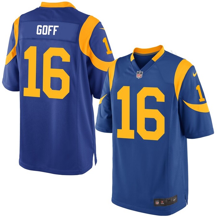 Jared Goff Los Angeles Rams Nike Youth Game Jersey - Royal