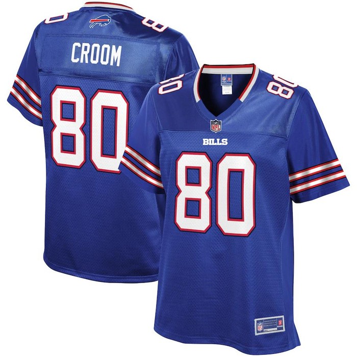 Jason Croom Buffalo Bills Nfl Pro Line Womens Player Jersey - Royal