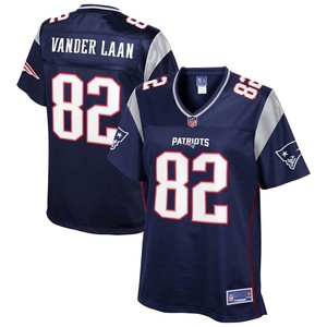 Jason Vander Laan New England Patriots Nfl Pro Line Womens Player Jersey - Navy