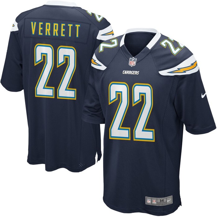 Jason Verrett Los Angeles Chargers Nike Game Jersey - Navy Blue