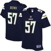 Jatavis Brown Los Angeles Chargers Nfl Pro Line Womens Jersey - Navy - Cocomos