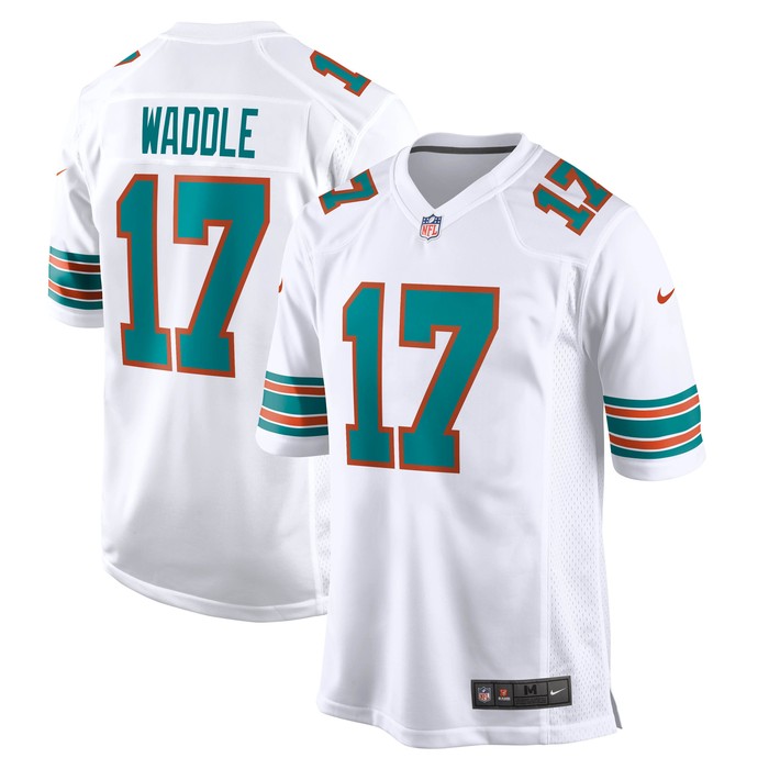 Jaylen Waddle Miami Dolphins Game Jersey - White Nfl