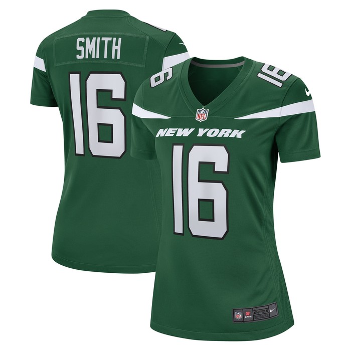 Jeff Smith New York Jets Womens Game Jersey - Gotham Green Nfl