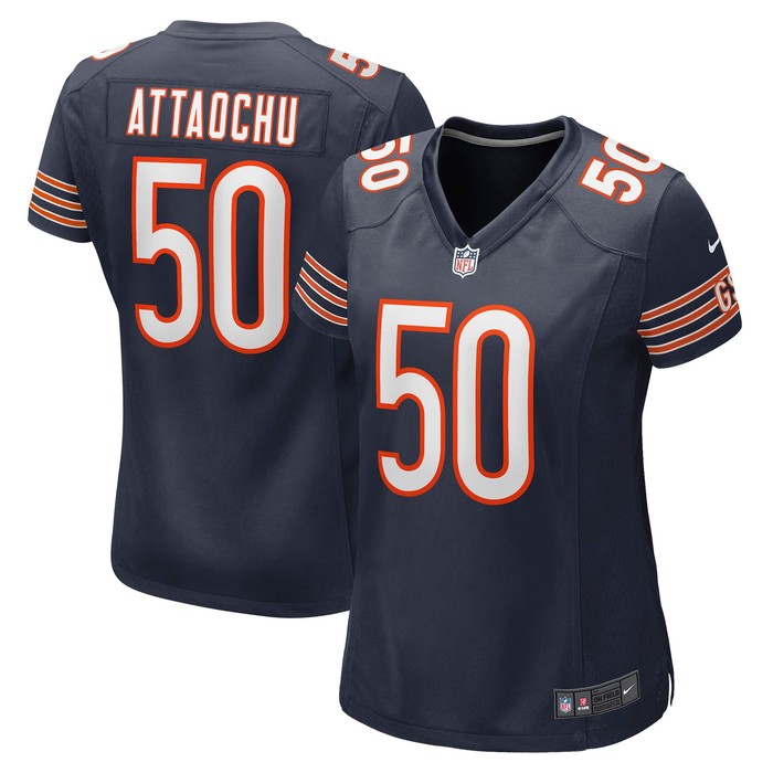 Jeremiah Attaochu Chicago Bears Womens Game Player Jersey - Navy Nfl - Cocomos