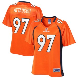 Jeremiah Attaochu Denver Broncos Nfl Pro Line Womens Player Jersey - Orange