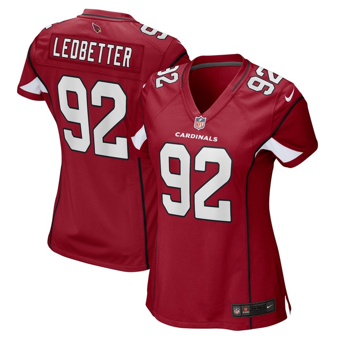 Jeremiah Ledbetter Arizona Cardinals Womens Game Jersey - Cardinal Nfl