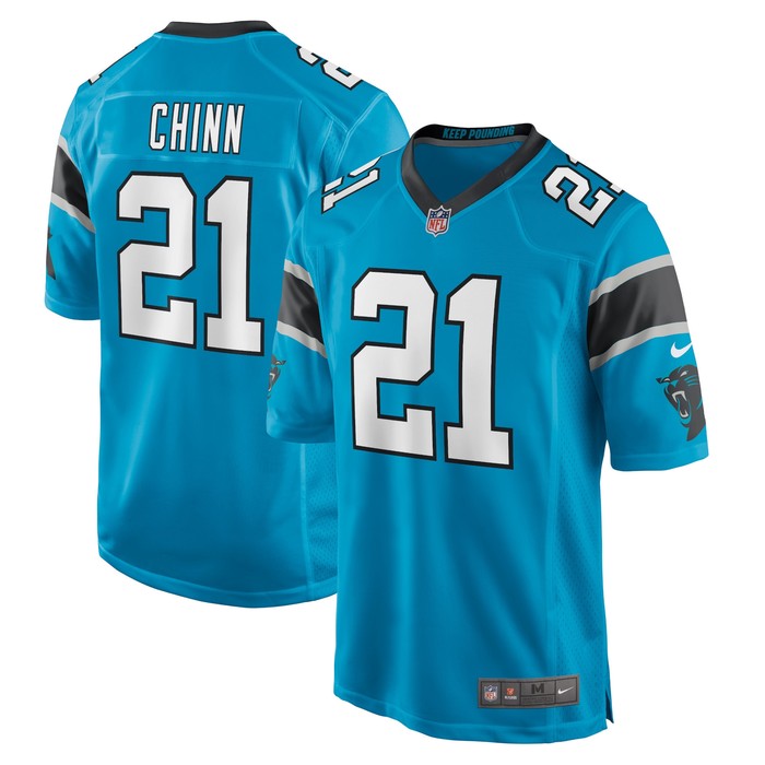 Jeremy Chinn Carolina Panthers Game Jersey Blue Nfl