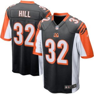 Jeremy Hill Cincinnati Bengals Nike Game Jersey - Black