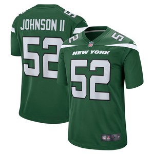 Jermaine Johnson Ii New York Jets 2022 Nfl Draft First Round Pick Game Jersey - Gotham Green Nfl