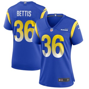 Jerome Bettis Los Angeles Rams Womens Game Retired Player Jersey - Royal Nfl