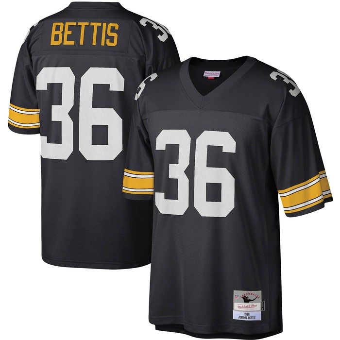 Jerome Bettis Pittsburgh Steelers Mitchell & Ness Legacy Replica Jersey - Black Nfl