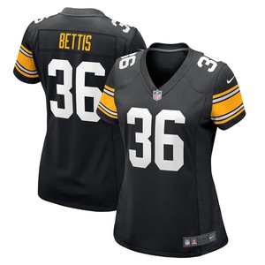 Jerome Bettis Pittsburgh Steelers Womens Retired Player Jersey - Black Nfl