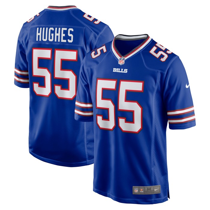 Jerry Hughes Buffalo Bills Game Player Jersey - Royal Nfl