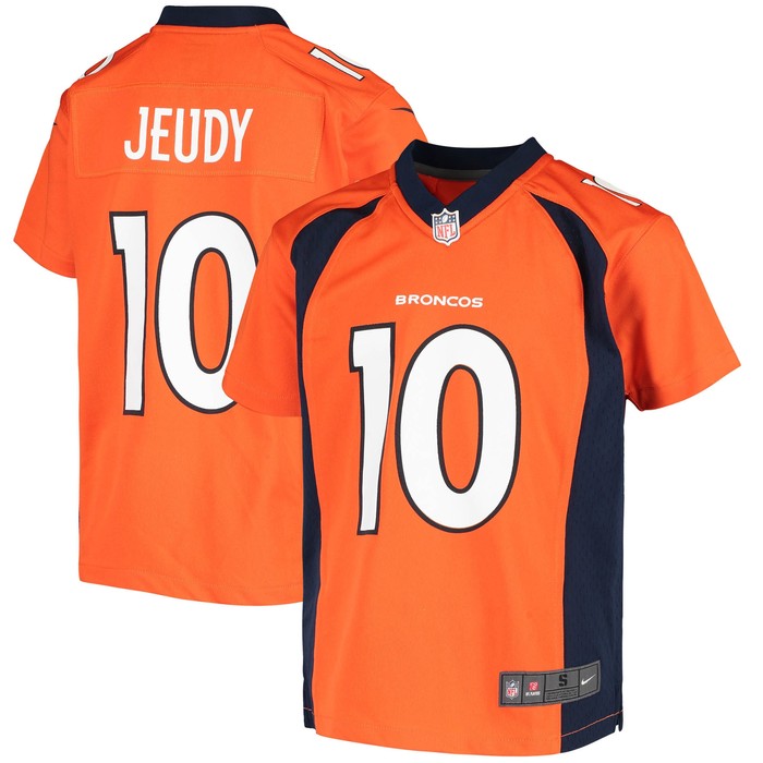 Jerry Jeudy Denver Broncos Game Jersey Orange Nfl