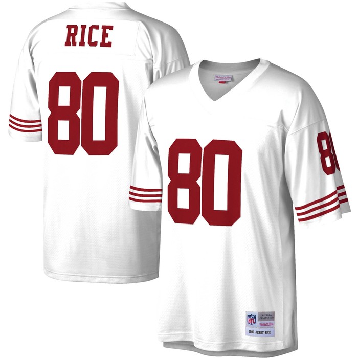 Jerry Rice San Francisco 49ers Mitchell & Ness Legacy Replica Jersey - White Nfl