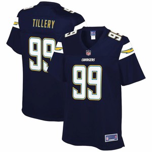Jerry Tillery Los Angeles Chargers Nfl Pro Line Womens Player Jersey - Navy