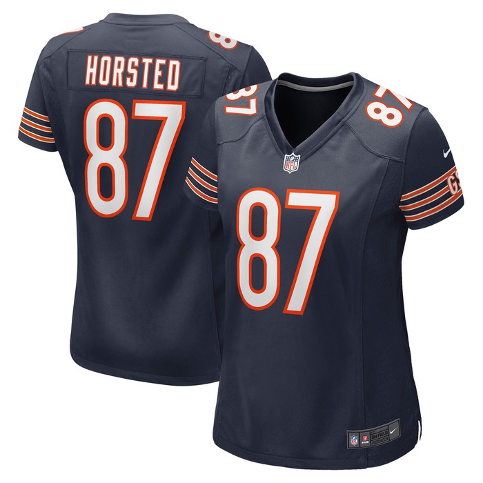 Jesper Horsted Chicago Bears Womens Game Jersey - Navy Nfl