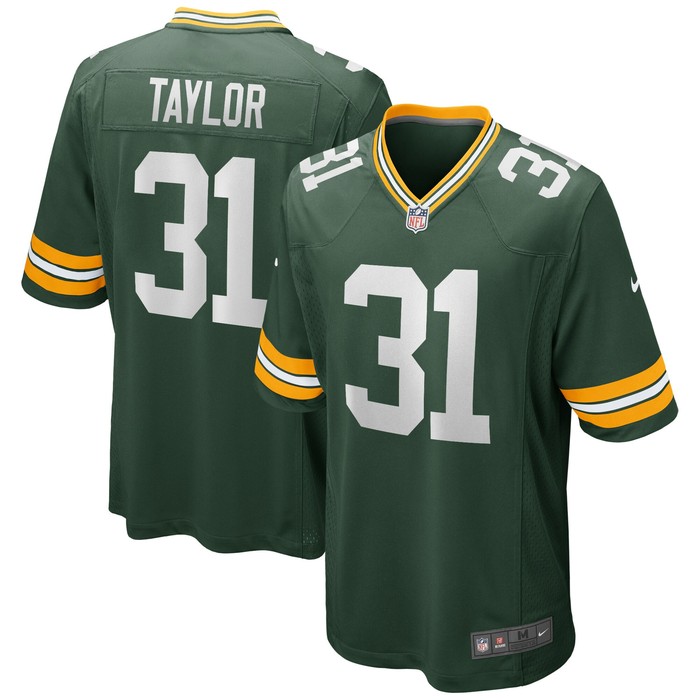 Jim Taylor Green Bay Packers Game Retired Player Jersey - Green Nfl