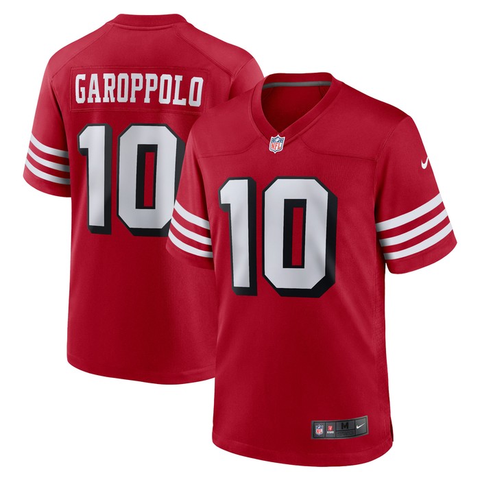 Jimmy Garoppolo San Francisco 49ers Alternate Game Player Jersey - Scarlet Nfl