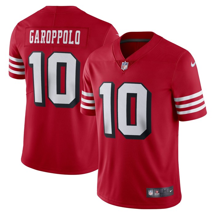 Jimmy Garoppolo San Francisco 49ers Alternate Vapor Limited Jersey - Red Nfl