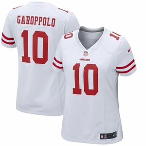 Jimmy Garoppolo San Francisco 49ers Nike Womens Team Color Game Jersey - White