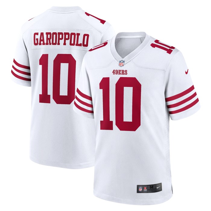 Jimmy Garoppolo San Francisco 49ers Player Game Jersey - White Nfl