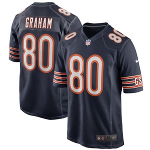 Jimmy Graham Chicago Bears Game Player Jersey - Navy Nfl