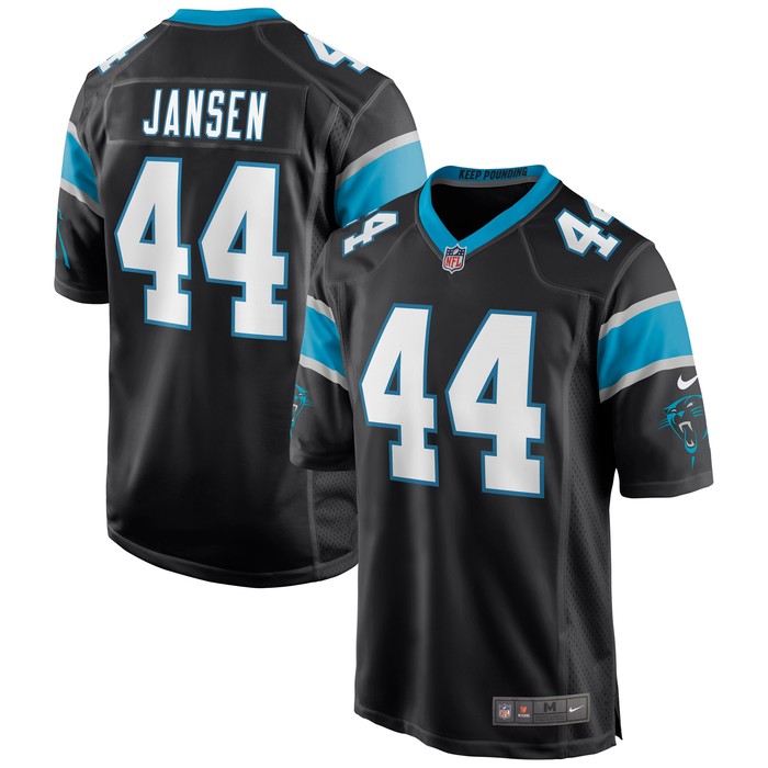 J.j. Jansen Carolina Panthers Game Jersey - Black Nfl