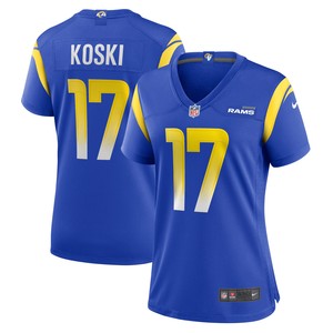 J.j. Koski Los Angeles Rams Womens Game Player Jersey - Royal Nfl