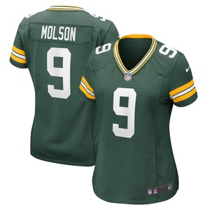 Jj Molson Green Bay Packers Womens Player Game Jersey - Green Nfl