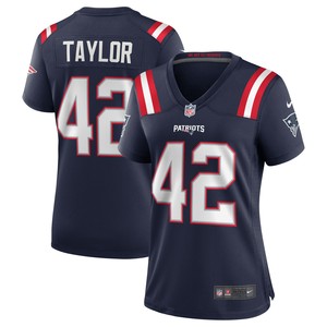 J.j. Taylor New England Patriots Womens Team Game Jersey - Navy Nfl