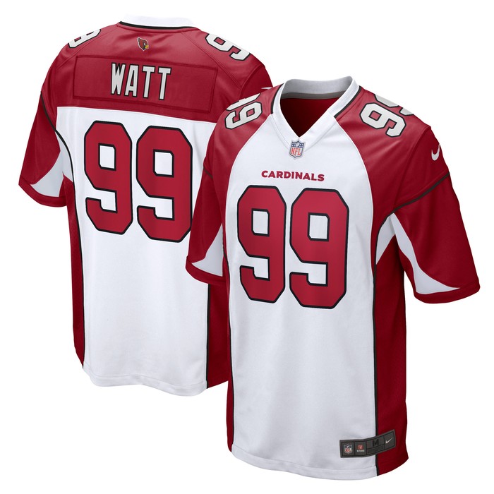 J.j. Watt Arizona Cardinals Game Jersey - White Nfl