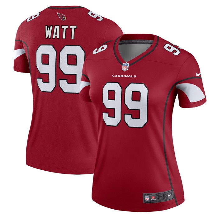 J.j. Watt Arizona Cardinals Womens Legend Jersey - Cardinal Nfl