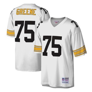 Joe Greene Pittsburgh Steelers Mitchell And Ness Legacy Replica Jersey White Nfl