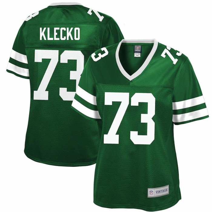 Joe Klecko New York Jets Nfl Pro Line Womens Retired Player Jersey - Green