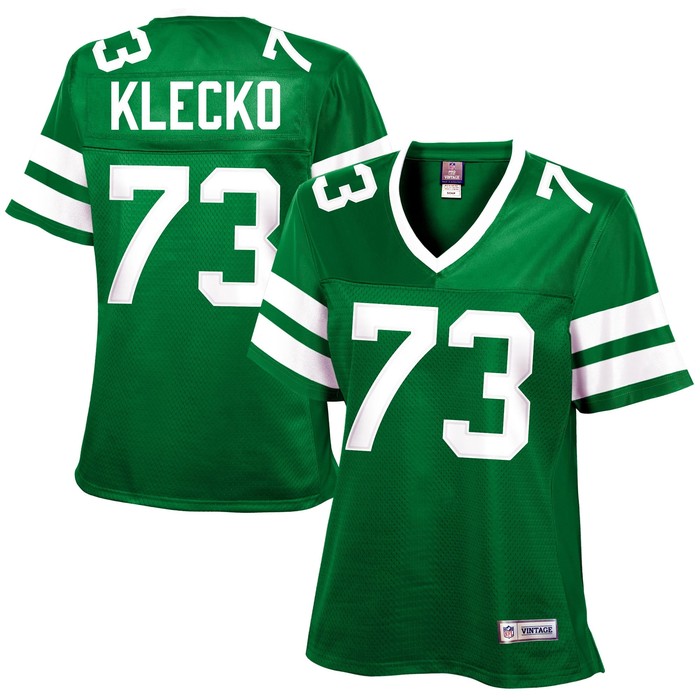 Joe Klecko New York Jets Womens Retired Player Jersey - Green Nfl