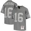 Joe Montana San Francisco 49ers Mitchell & Ness 1990 Retired Player Metal Replica Jersey - Charcoal Nfl