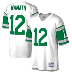 Joe Namath New York Jets Mitchell And Ness Retired Player Legacy Replica Jersey White Nfl