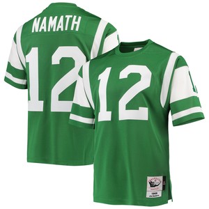 Joe Namath New York Jets Mitchell & Ness Authentic Retired Player Jersey - Green Nfl