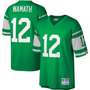 Joe Namath New York Jets Mitchell & Ness Legacy Replica Jersey - Kelly Green Nfl