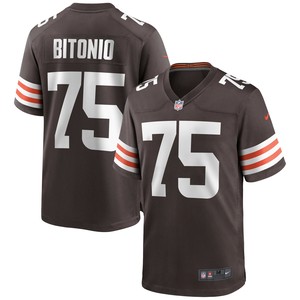 Joel Bitonio Cleveland Browns Game Jersey - Brown Nfl