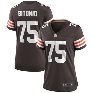 Joel Bitonio Cleveland Browns Womens Game Jersey - Brown Nfl