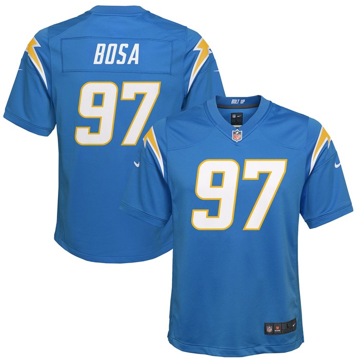 Joey Bosa Los Angeles Chargers Game Jersey - Powder Blue Nfl