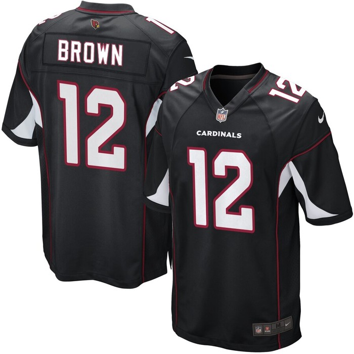 John Brown Arizona Cardinals Nike Game Jersey - Black