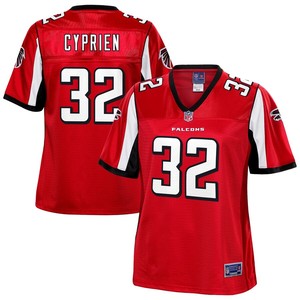 Johnathan Cyprien Atlanta Falcons Nfl Pro Line Womens Player Jersey - Red