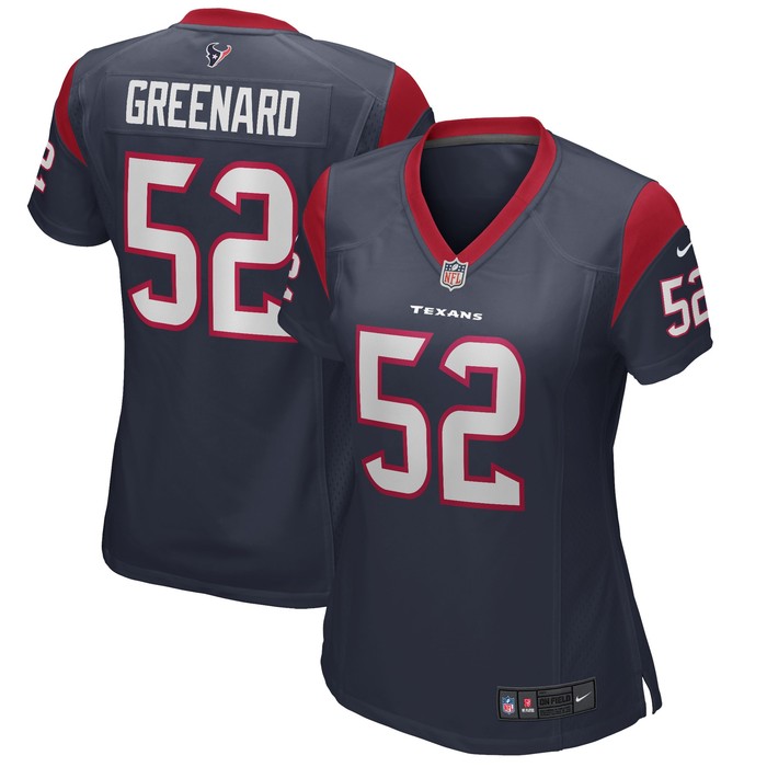 Jonathan Greenard Houston Texans Womens Game Jersey - Navy Nfl