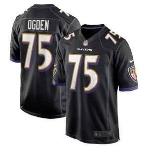 Jonathan Ogden Baltimore Ravens Retired Player Jersey - Black Nfl