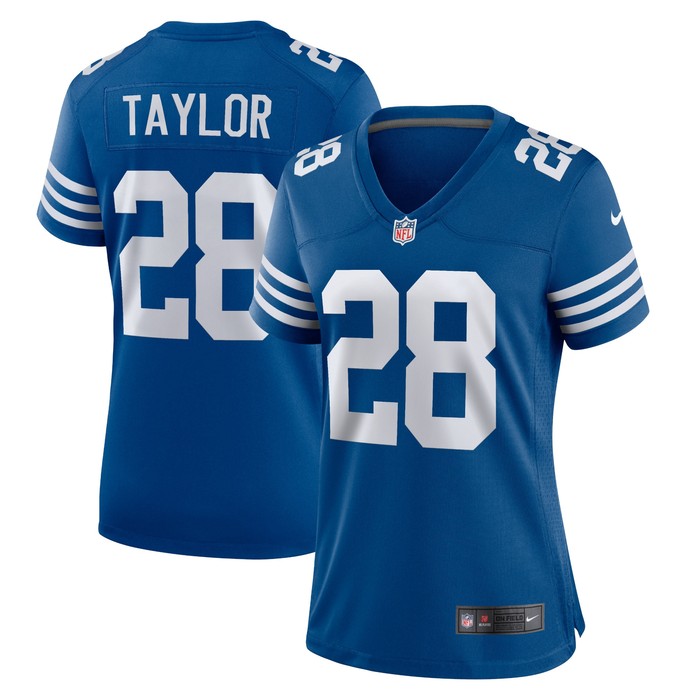 Jonathan Taylor Indianapolis Colts Womens Alternate Game Jersey - Royal Nfl