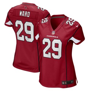 Jonathan Ward Arizona Cardinals Womens Game Jersey - Cardinal Nfl