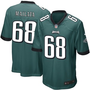 Jordan Mailata Philadelphia Eagles Nike Game Jersey - Green